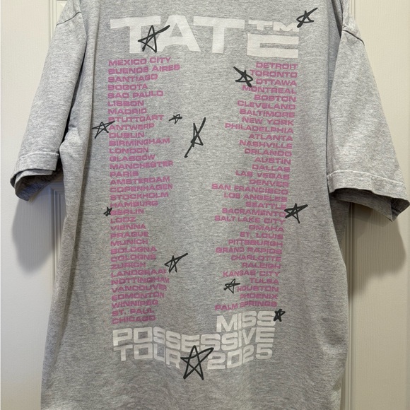 Tate McRae World Tour Photo T-Shirt - Picture 2 of 3